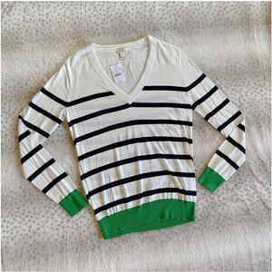 ✨NWT! J Crew V Neck Sweater, Size: M